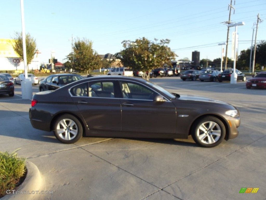 2013 5 Series 528i Sedan - Mojave Metallic / Oyster/Black photo #5