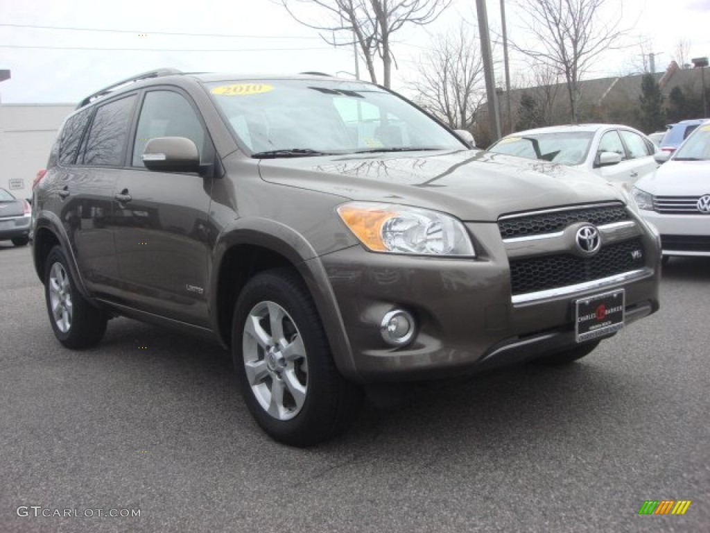 2010 RAV4 Limited V6 4WD - Pyrite Metallic / Sand Beige photo #1