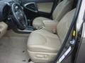 Sand Beige 2010 Toyota RAV4 Limited V6 4WD Interior Color