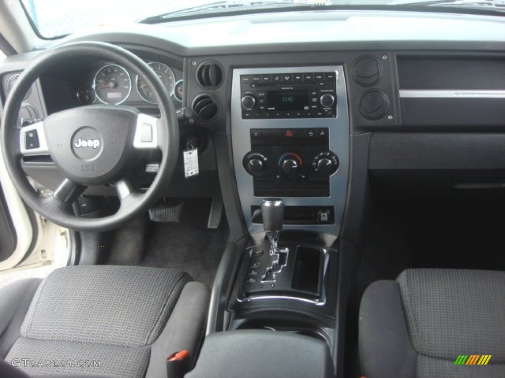 2008 Jeep Commander Sport Dark Slate Gray Dashboard Photo #77914132