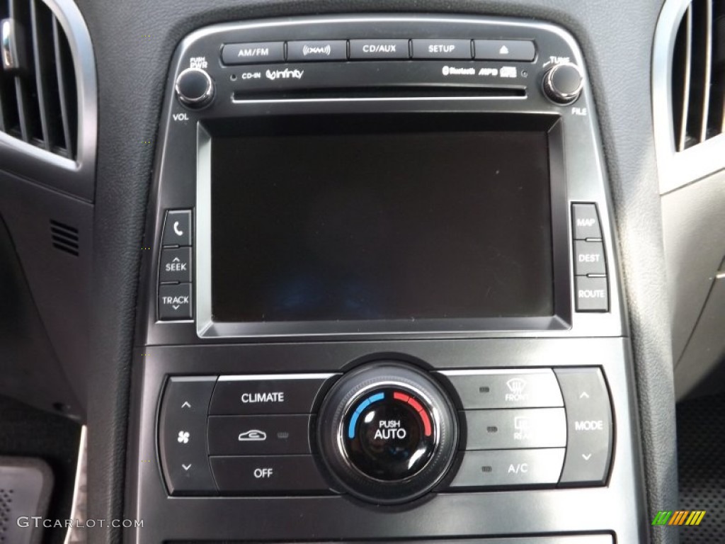 2011 Hyundai Genesis Coupe 3.8 Grand Touring Controls Photo #77914450