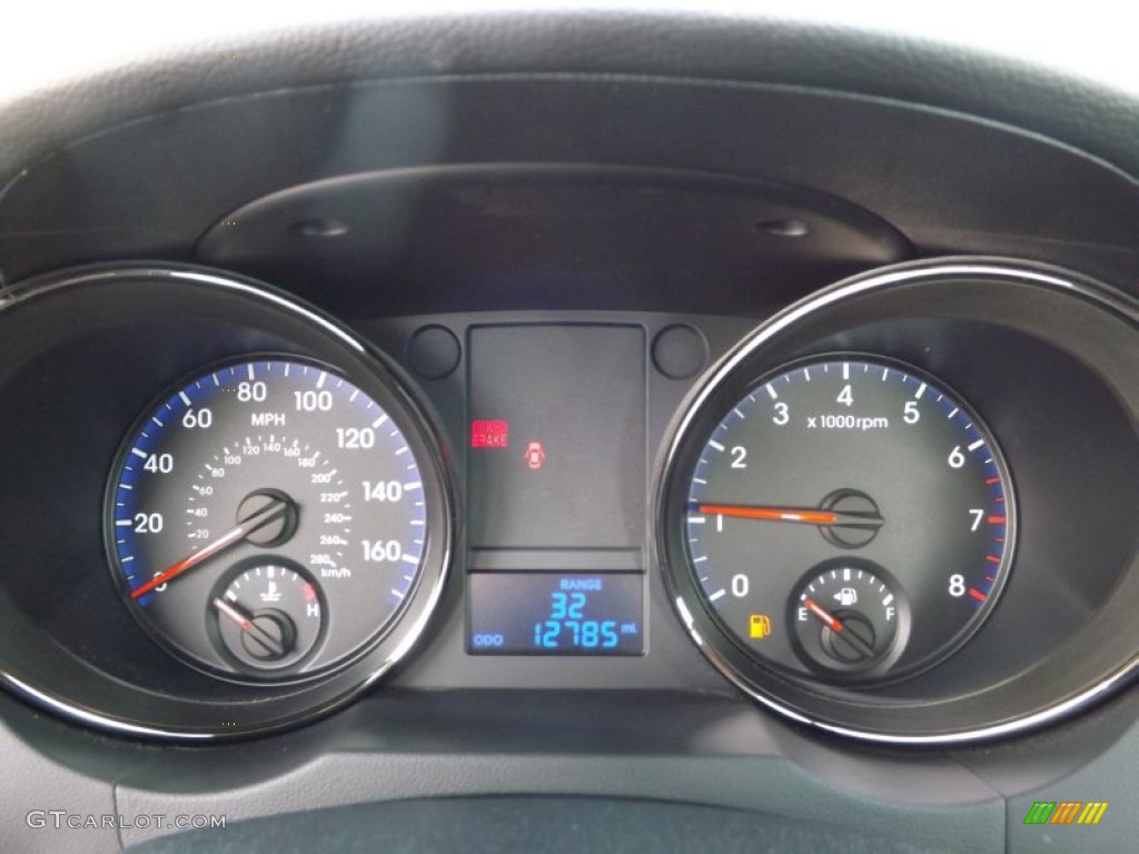 2011 Hyundai Genesis Coupe 3.8 Grand Touring Gauges Photo #77914468