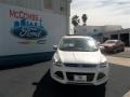 2013 White Platinum Metallic Tri-Coat Ford Escape Titanium 2.0L EcoBoost  photo #1