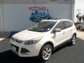 2013 White Platinum Metallic Tri-Coat Ford Escape Titanium 2.0L EcoBoost  photo #2