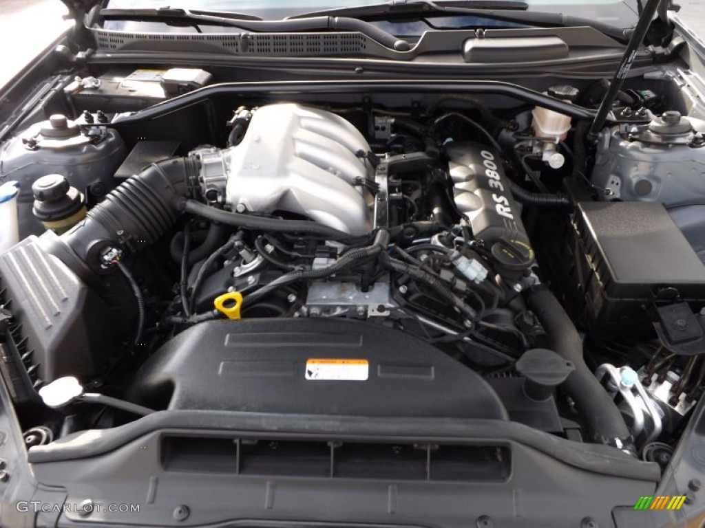 2011 Hyundai Genesis Coupe 3.8 Grand Touring 3.8 Liter DOHC 24-Valve CVVT V6 Engine Photo #77914595