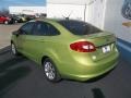 Lime Squeeze - Fiesta SE Sedan Photo No. 4