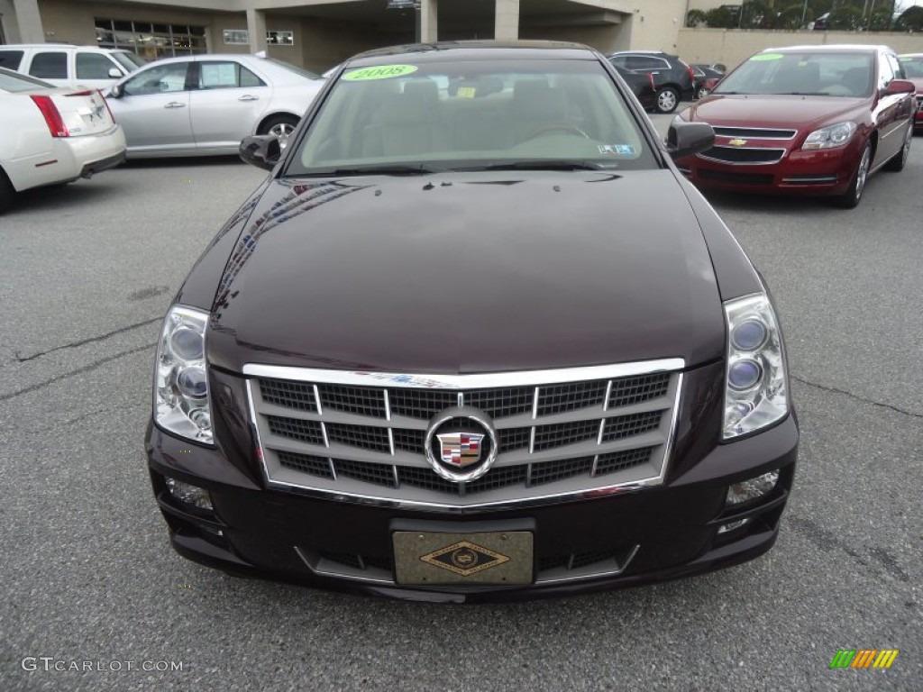 2008 STS 4 V6 AWD - Black Cherry / Cashmere photo #3