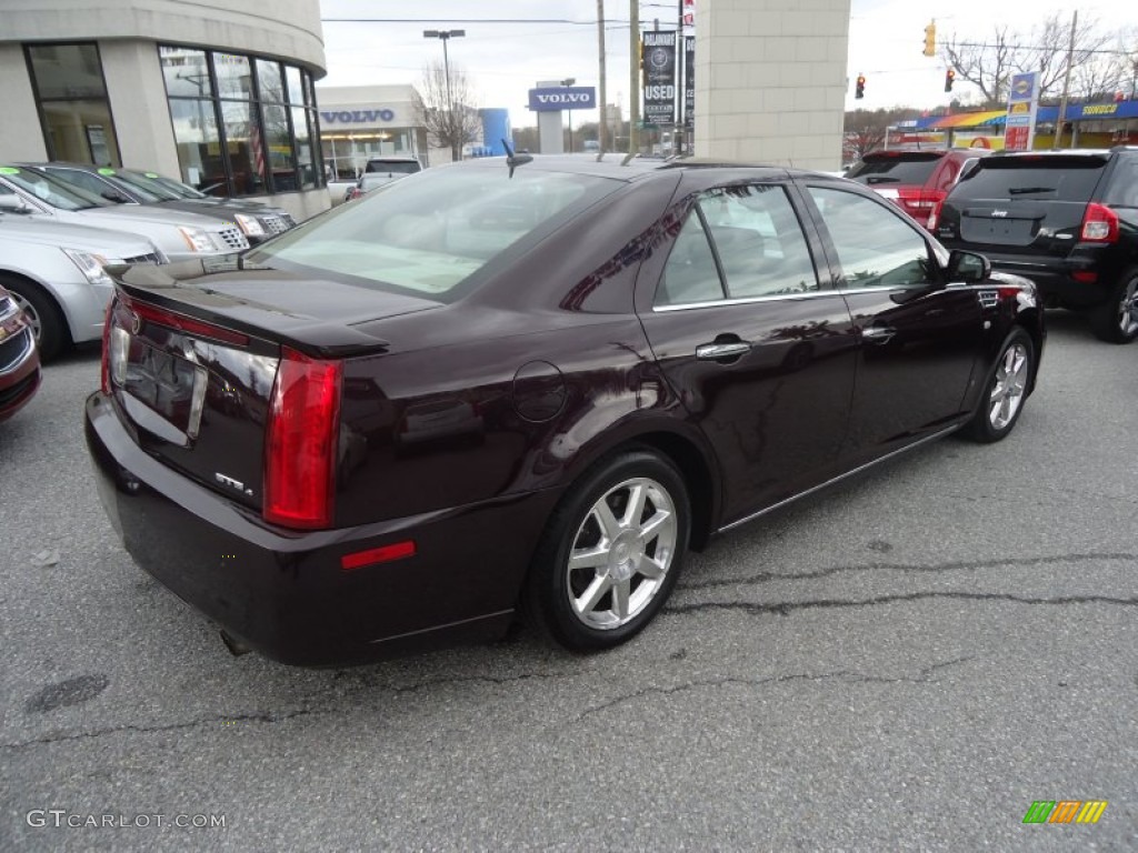 2008 STS 4 V6 AWD - Black Cherry / Cashmere photo #6