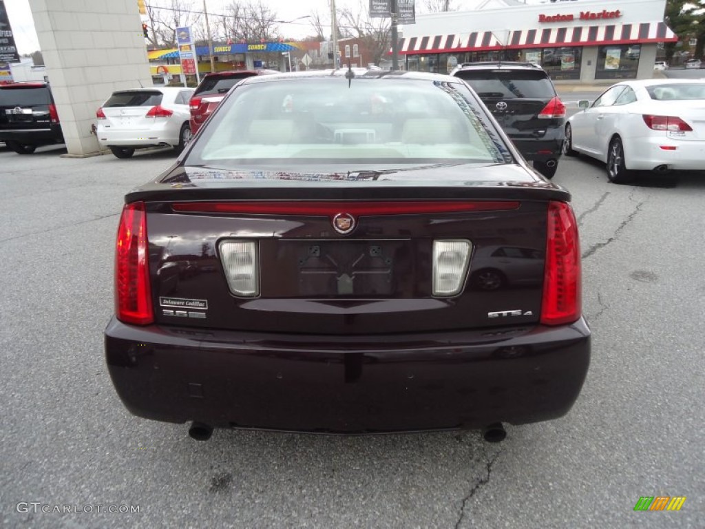 2008 STS 4 V6 AWD - Black Cherry / Cashmere photo #7