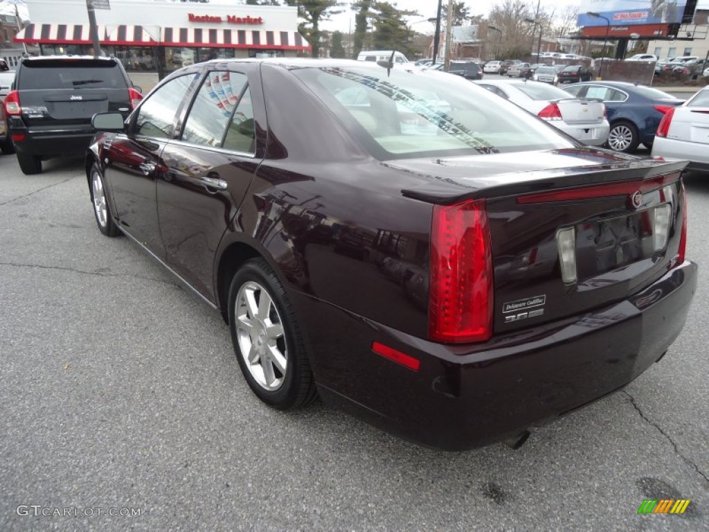 2008 STS 4 V6 AWD - Black Cherry / Cashmere photo #8
