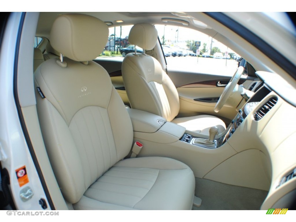 Wheat Interior 2008 Infiniti EX 35 AWD Photo #77917034
