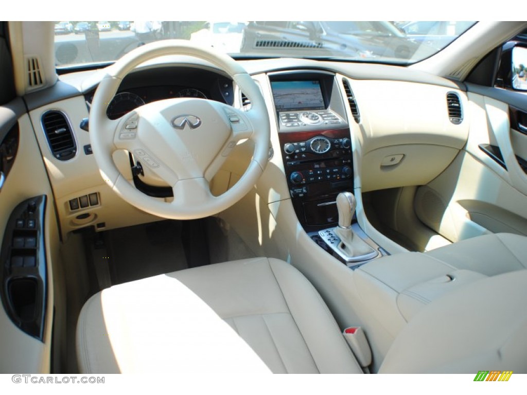 Wheat Interior 2008 Infiniti EX 35 AWD Photo #77917111