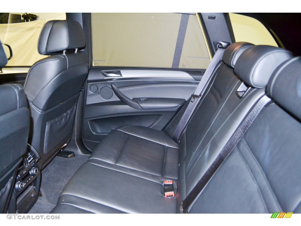 Black Interior 2012 BMW X5 xDrive50i Photo #77917801