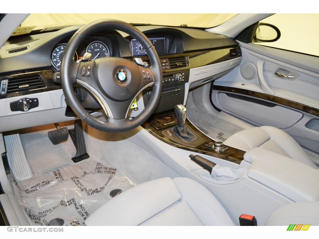 Grey Interior 2009 BMW 3 Series 335i Coupe Photo #77918311