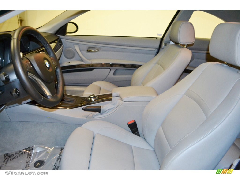 Grey Interior 2009 BMW 3 Series 335i Coupe Photo #77918336