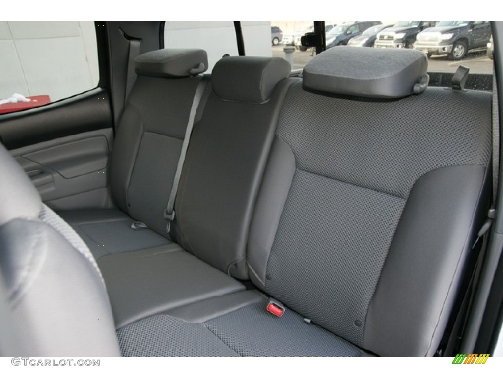 2013 Toyota Tacoma TX Pro Double Cab 4x4 Rear Seat Photo #77918368