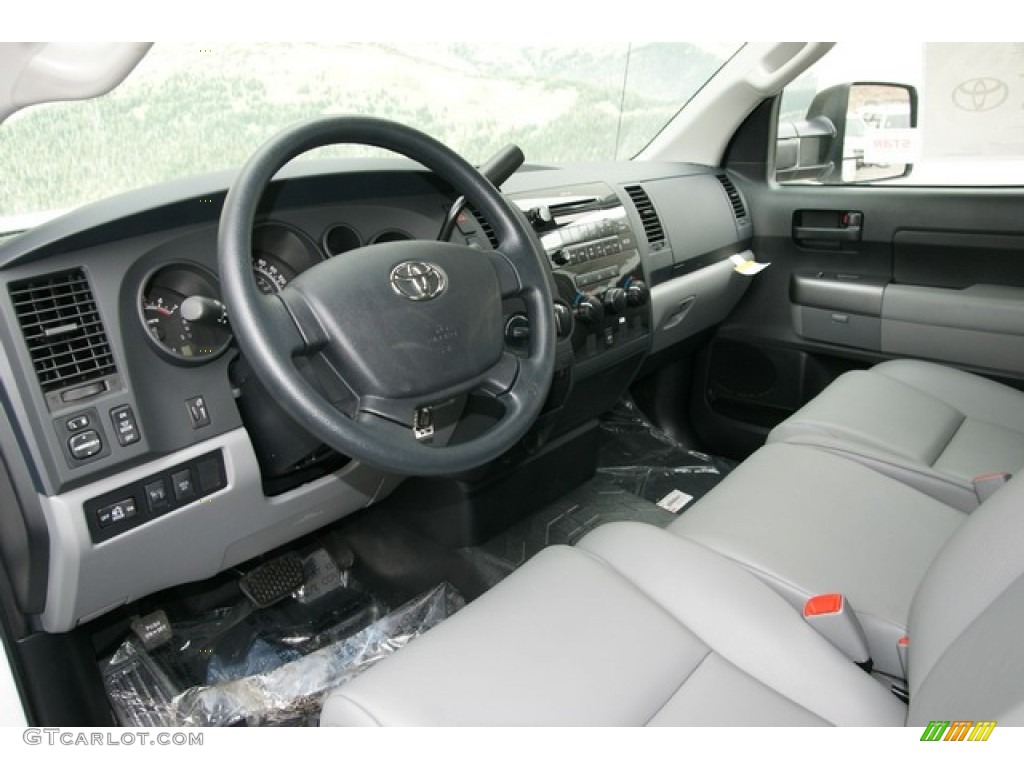 Graphite Interior 2013 Toyota Tundra Double Cab 4x4 Photo #77918476