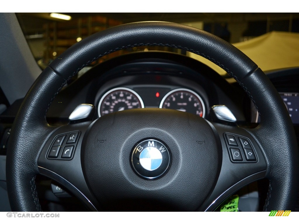 2009 3 Series 335i Coupe - Space Grey Metallic / Grey photo #19