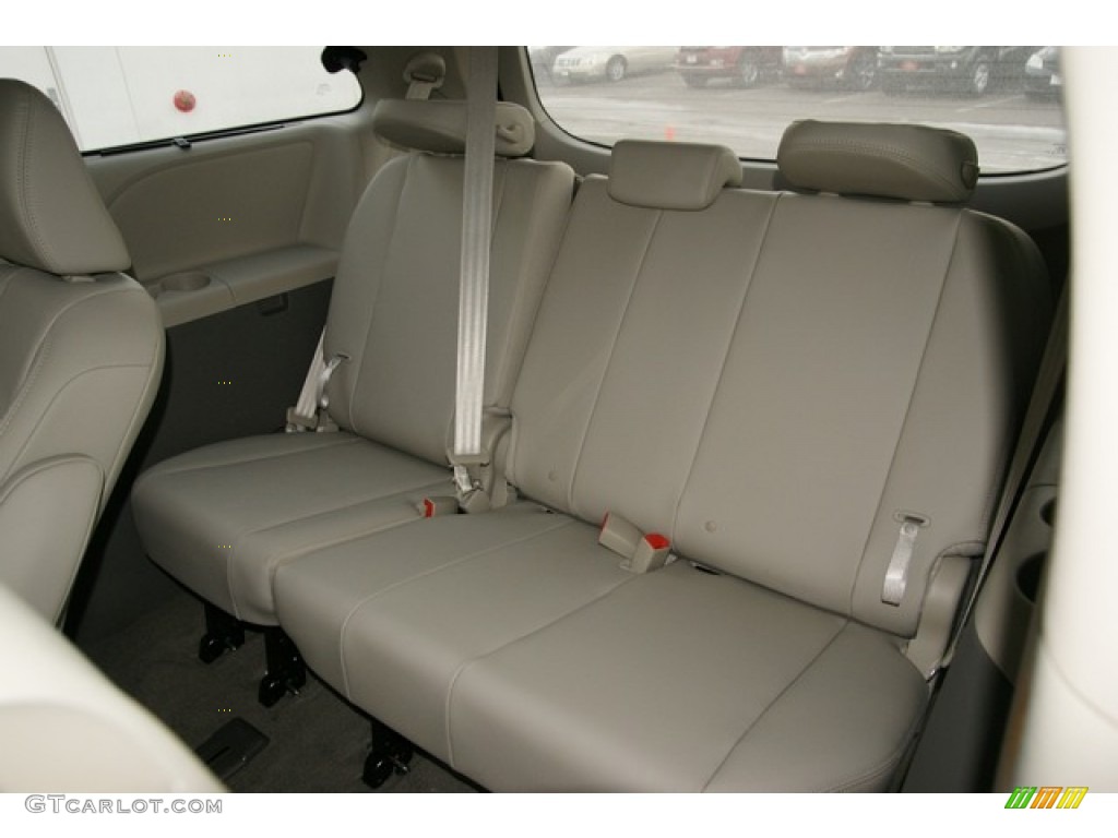 2013 Toyota Sienna XLE AWD Rear Seat Photo #77919194