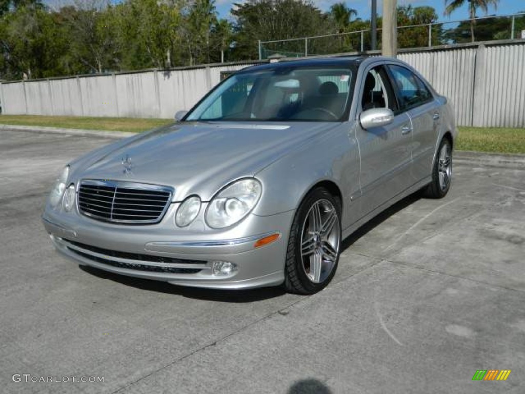 Black 2004 Mercedes-Benz E 500 Sedan Exterior Photo #77919829