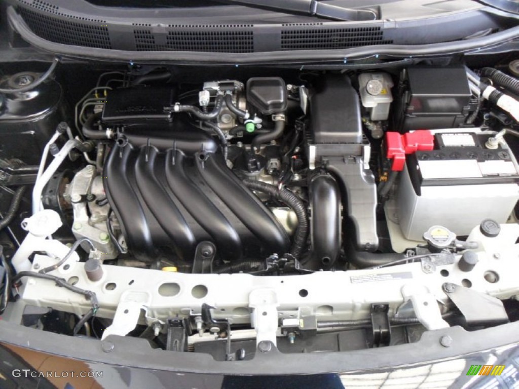 2012 Nissan Versa 1.6 S Sedan Engine Photos