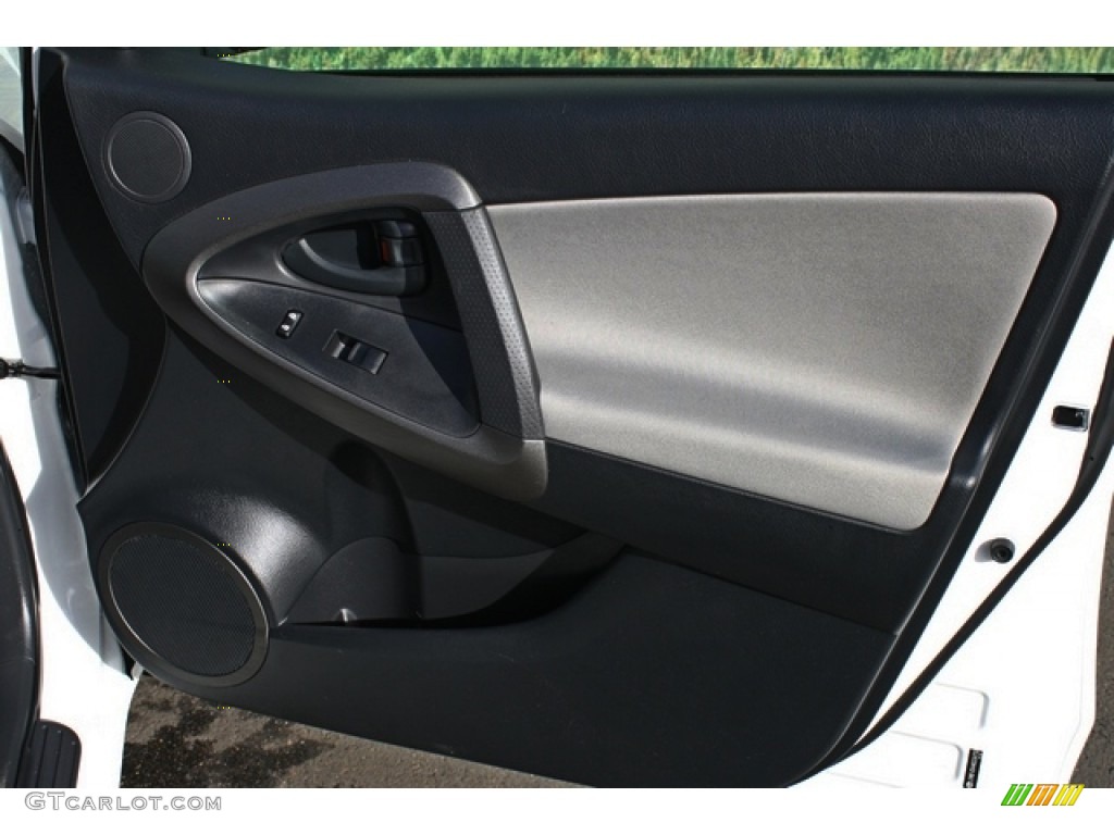 2010 Toyota RAV4 I4 4WD Ash Gray Door Panel Photo #77920657