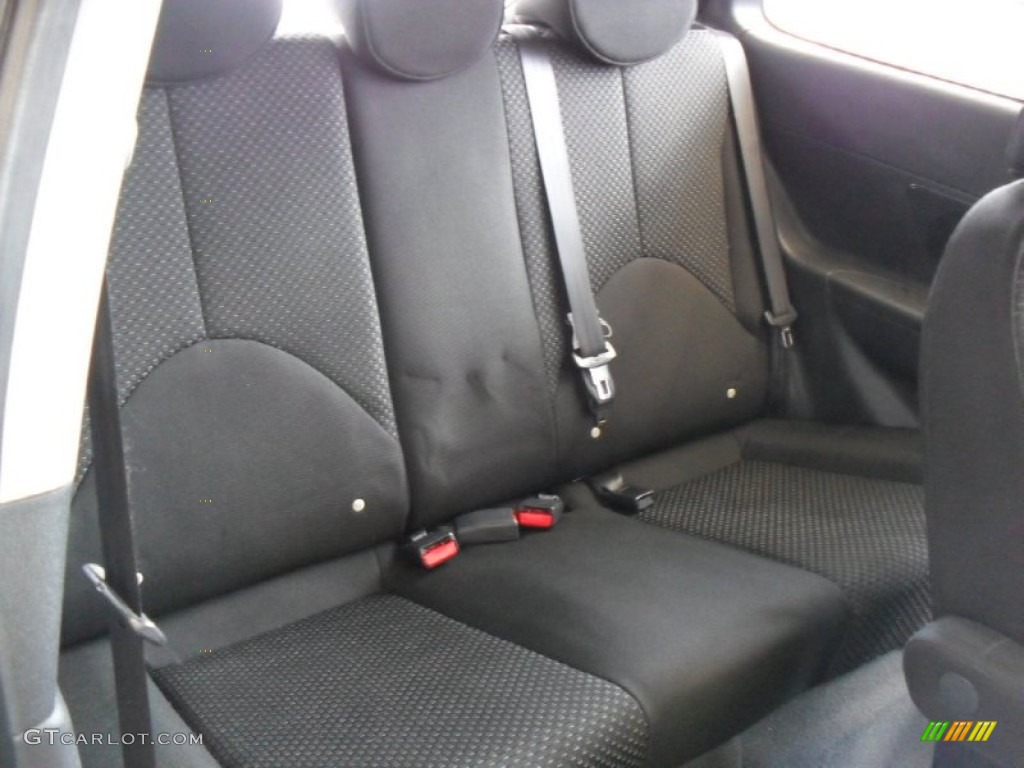 2009 Hyundai Accent GS 3 Door Rear Seat Photo #77920717
