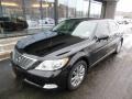 Obsidian Black 2009 Lexus LS 460 AWD Exterior