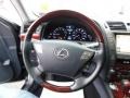 Black 2009 Lexus LS 460 AWD Steering Wheel