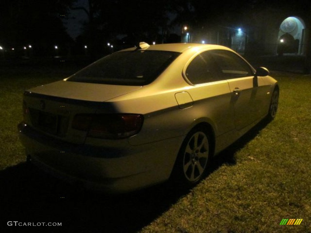 2007 3 Series 335i Coupe - Titanium Silver Metallic / Black photo #4