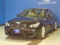 Jet Black - 5 Series 550i Sedan Photo No. 3