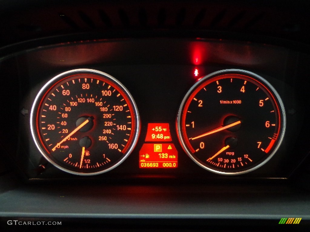 2010 BMW 5 Series 550i Sedan Gauges Photo #77922523