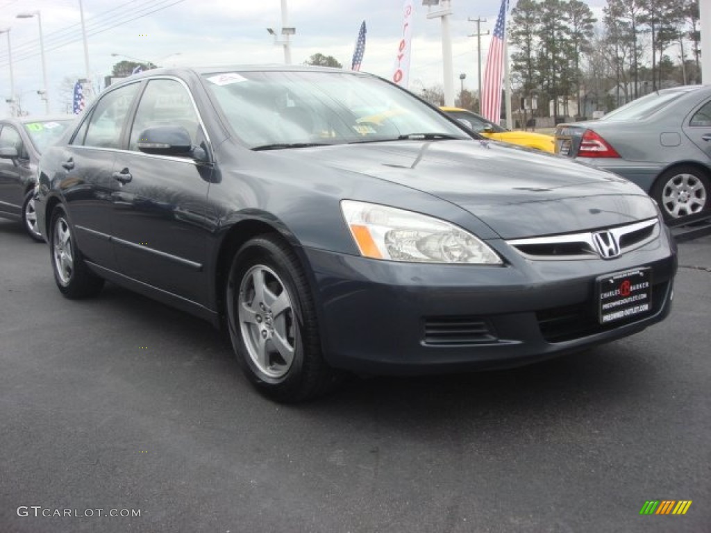 2006 Accord Hybrid Sedan - Graphite Pearl / Gray photo #1