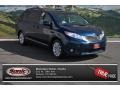 South Pacific Blue Pearl 2011 Toyota Sienna XLE AWD