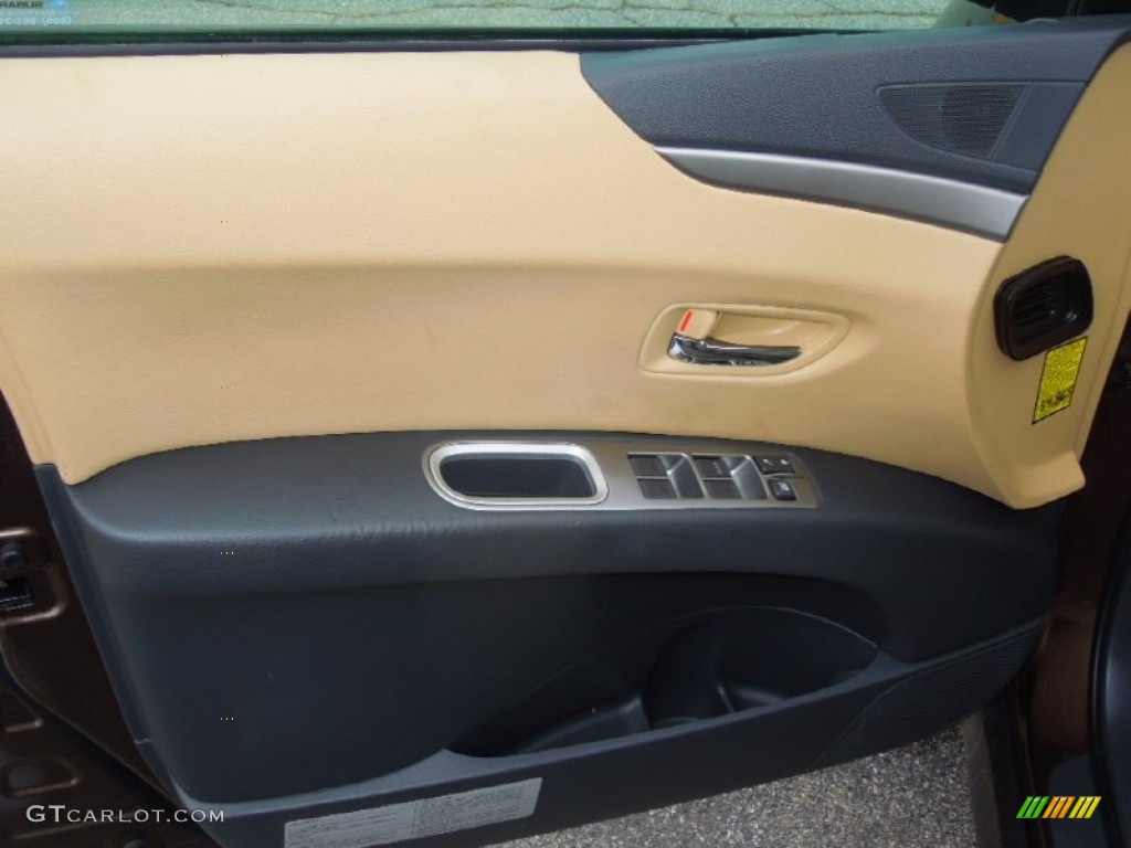 2008 Subaru Tribeca Limited 5 Passenger Desert Beige Door Panel Photo #77923315