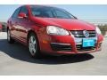 Salsa Red 2008 Volkswagen Jetta S Sedan