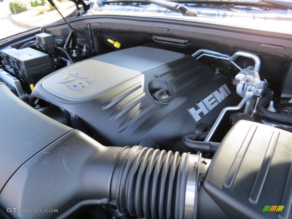 2013 Dodge Durango R/T 5.7 Liter HEMI OHV 16-Valve VVT MDS V8 Engine Photo #77925040