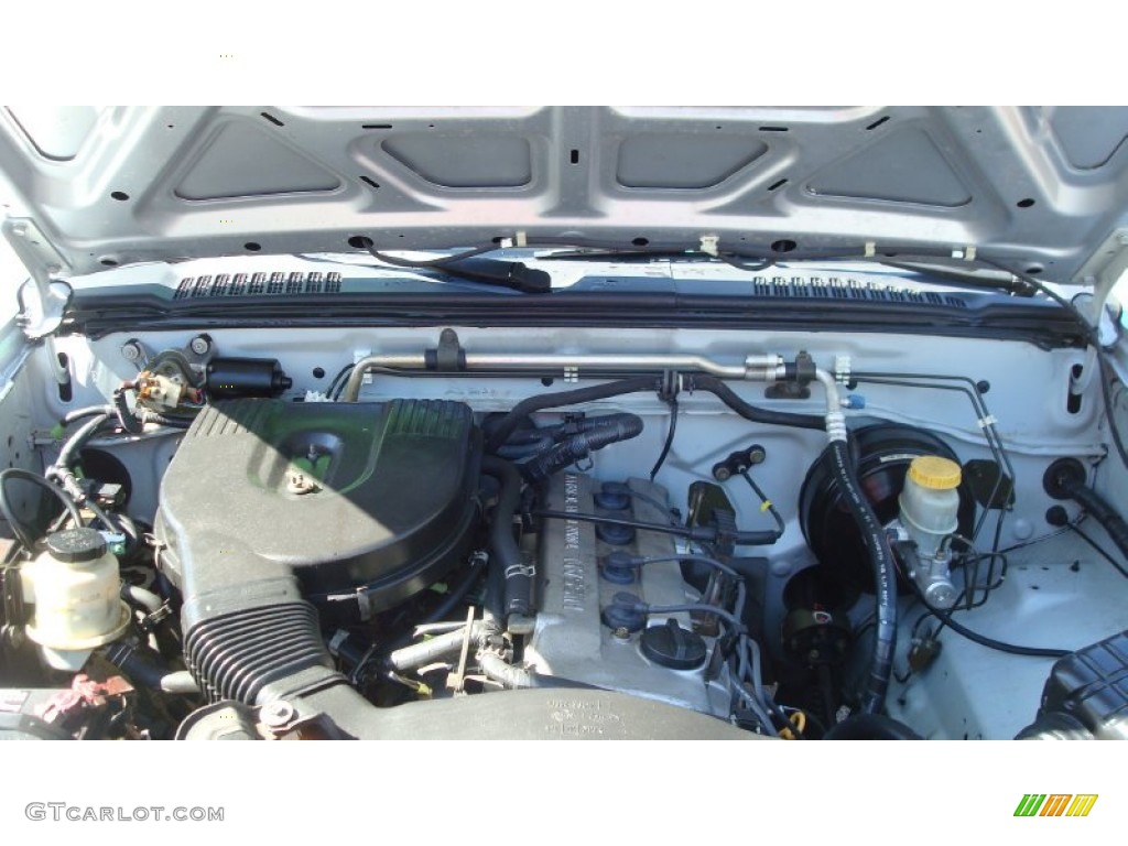 2000 Nissan Frontier XE Extended Cab Engine Photos