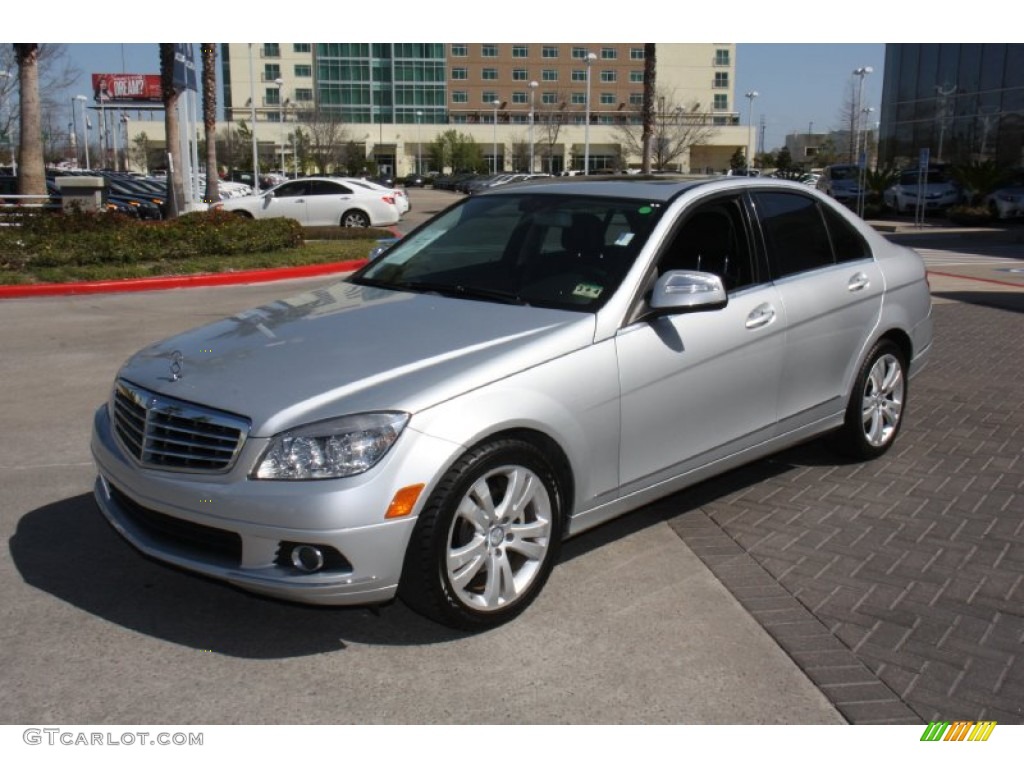 Iridium Silver Metallic 2009 Mercedes-Benz C 300 Luxury Exterior Photo #77925564