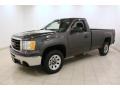 2010 Storm Gray Metallic GMC Sierra 1500 Regular Cab  photo #3