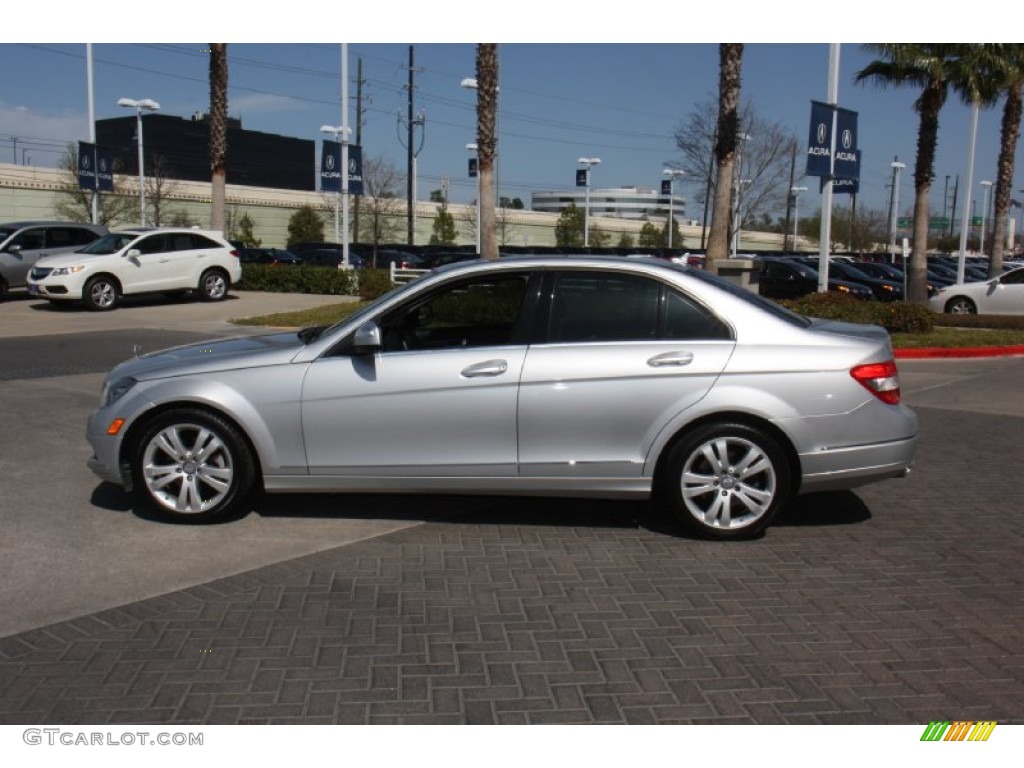 Iridium Silver Metallic 2009 Mercedes-Benz C 300 Luxury Exterior Photo #77925633