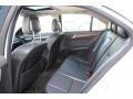 2009 Mercedes-Benz C Grey/Black Interior Rear Seat Photo