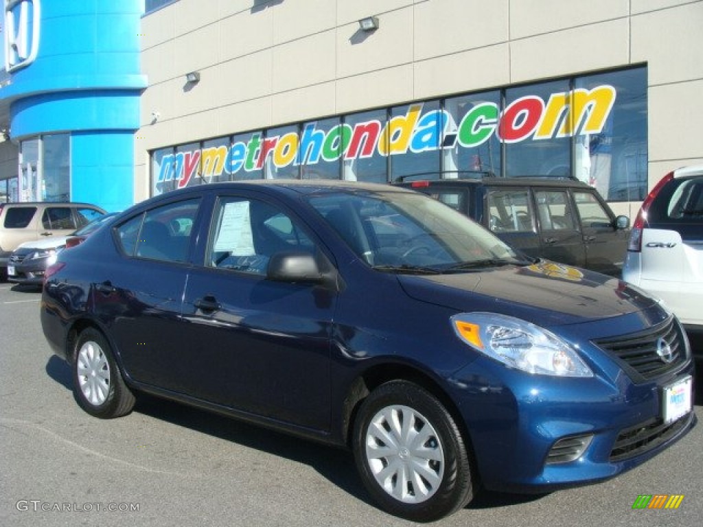 Blue Onyx Metallic Nissan Versa