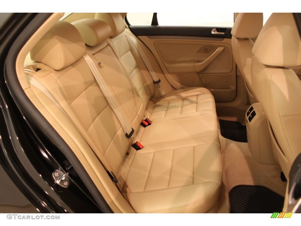 2009 Volkswagen Jetta TDI Sedan Rear Seat Photo #77927185