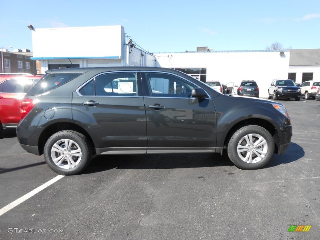 Ashen Gray Metallic 2013 Chevrolet Equinox LS AWD Exterior Photo #77927195