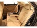 2009 Volkswagen Jetta Pure Beige Interior Rear Seat Photo