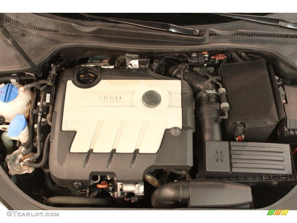 2009 Volkswagen Jetta TDI Sedan Engine Photos
