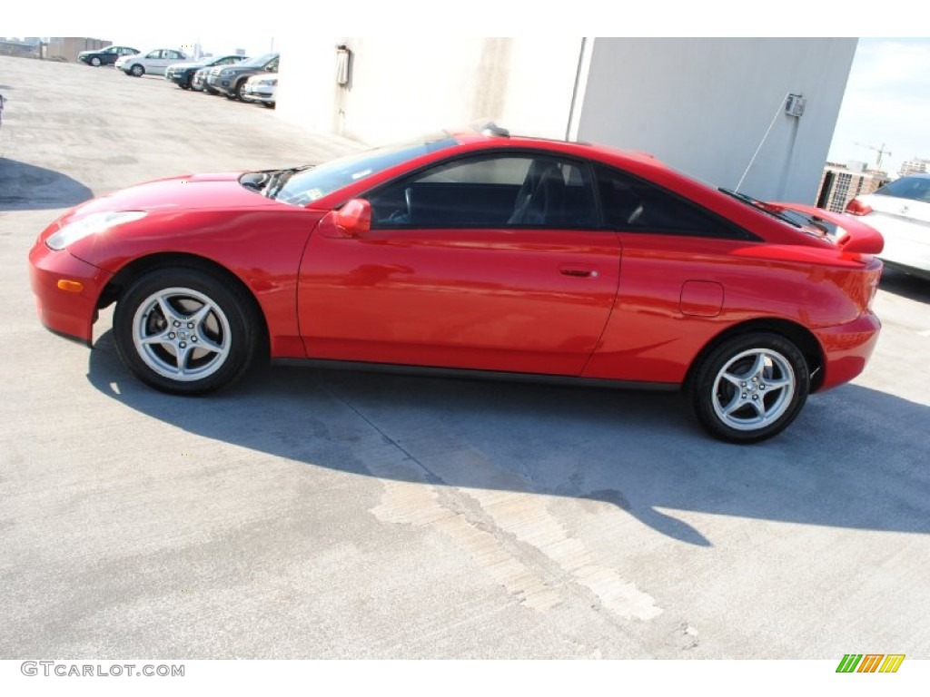 2005 Celica GT - Absolutely Red / Black photo #5
