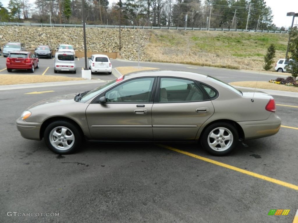 2004 Taurus SES Sedan - Arizona Beige Metallic / Medium Parchment photo #4