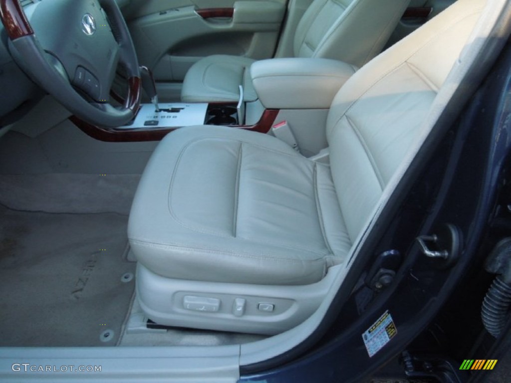 2007 Hyundai Azera Limited Front Seat Photo #77928110